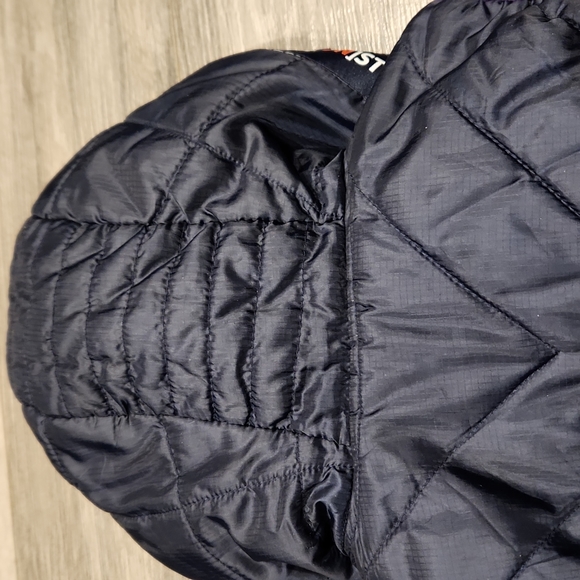 EUC Zara Boys Collection Boys sz 8/9 Puffer Vest w/hoodie 100% polyester - Picture 8 of 10